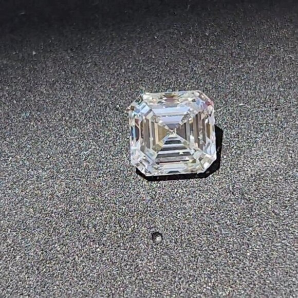 IGI Certified 2.98ct Asscher Lab Diamond - Picture 1 of 4